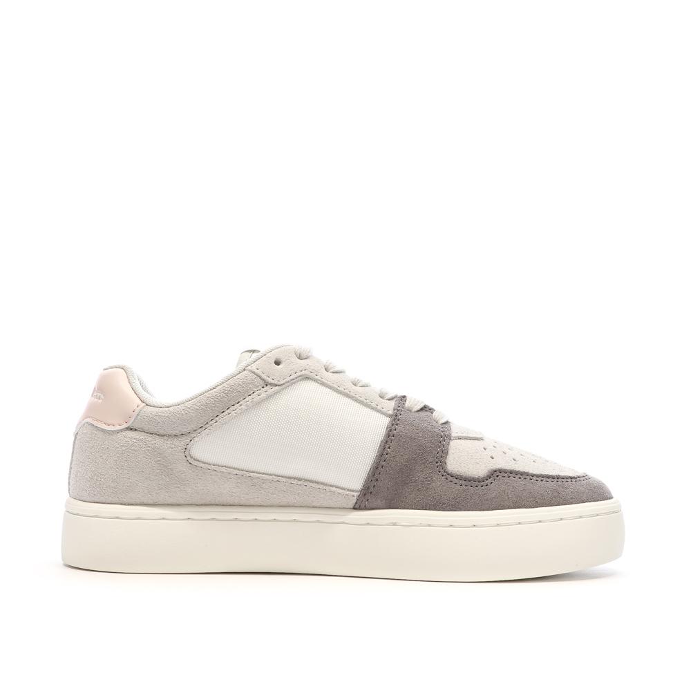 Calvin Klein Jeans Baskets Grises Femme Calvin Klein Jeans Mushroom