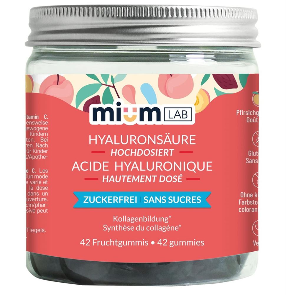 MIUMLAB Gummies Hyaluronsäure<br>42 Stück, Dose
