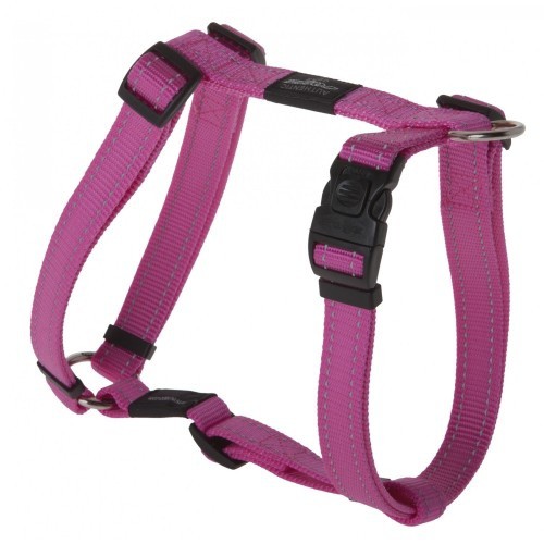 Coleira para cães Rogz Alpinist em formato de H, rosa