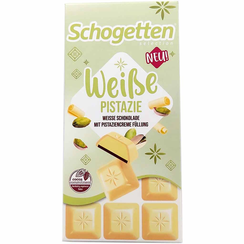 Schogetten weiße Pistazie 100g MHD:30.10.25
