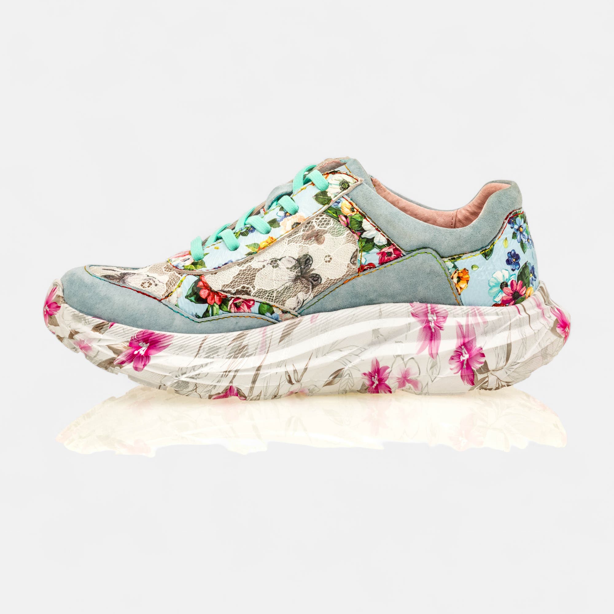 Baskets basses Femme bleu