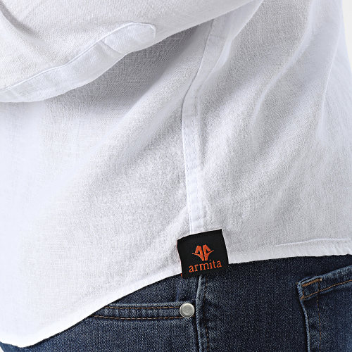 Chemise Manches Longues Blanc