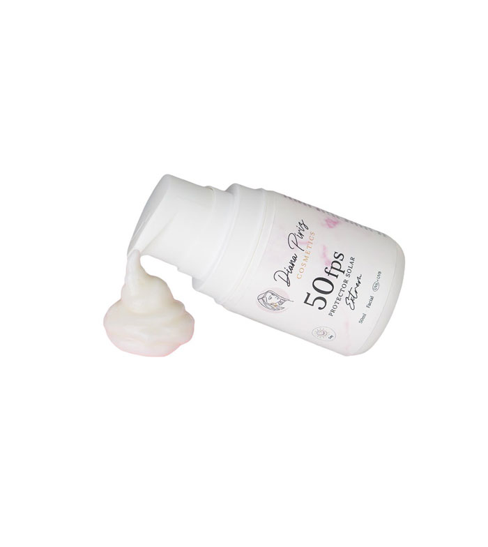 Diana Piriz Cosmetics - Protetor solar facial 50FPS Extrem