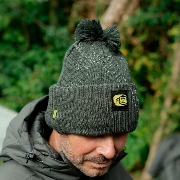 Bonnet RidgeMonkey APEarel ThermaPro Waterproof Vert