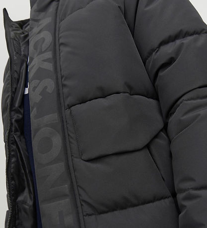 Jack & Jones Steppjacke - JCOSpeed - Schwarz/Tone In Tone