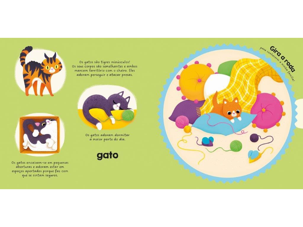LIVRO GIRA E VIRA ANIMAIS DE ESTIMAÇÃO
