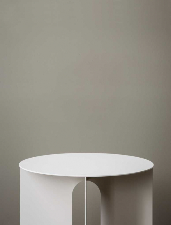 Audo Copenhagen Androgyne bijzettafel Ø40 staal