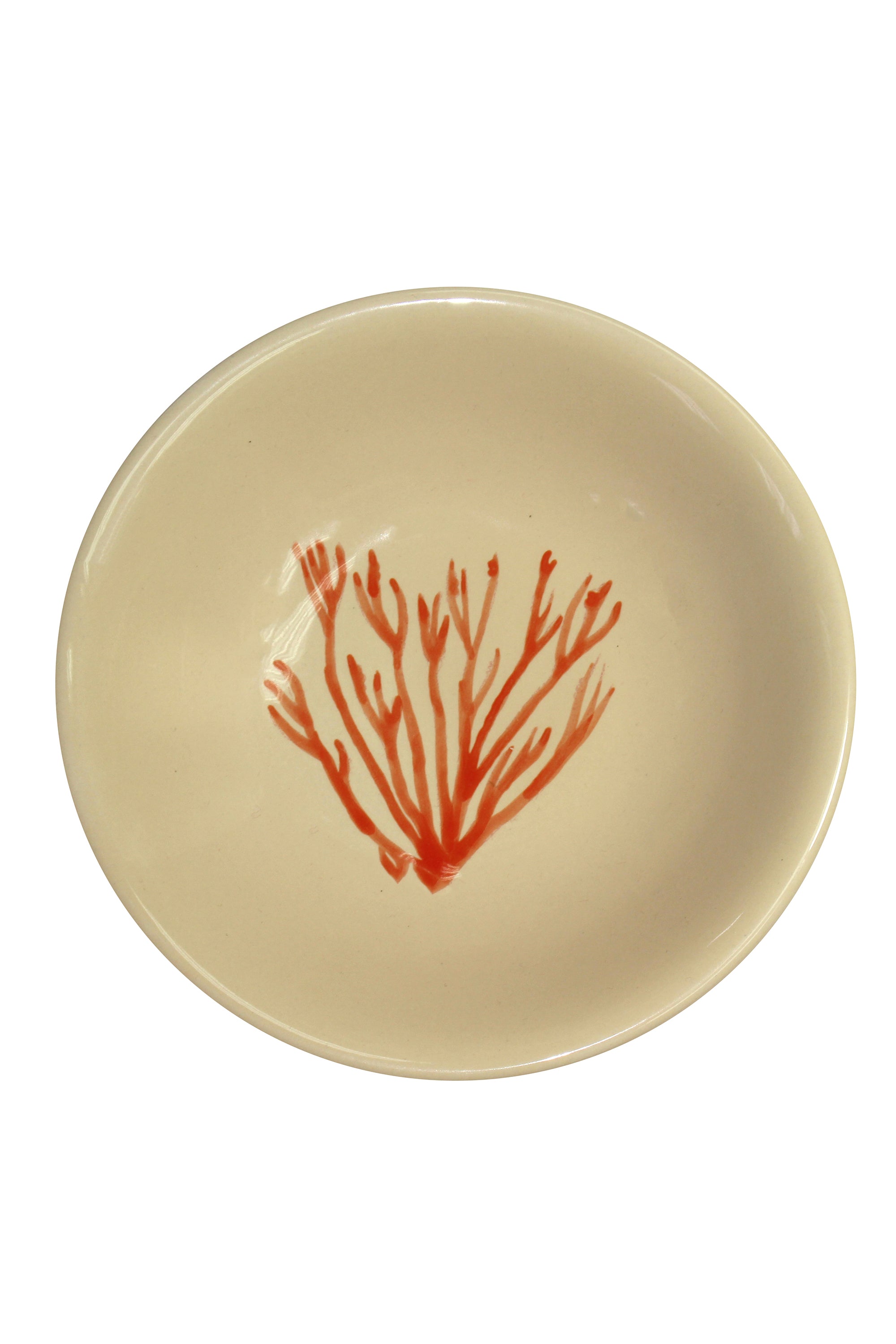 Plat Creux en Céramique « Corales de la isla » (Lot de 4)
