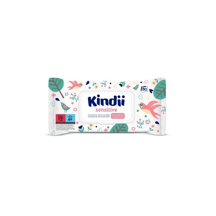Kindii Sensitive Baby und Kind Reinigungstücher 60 Stk.