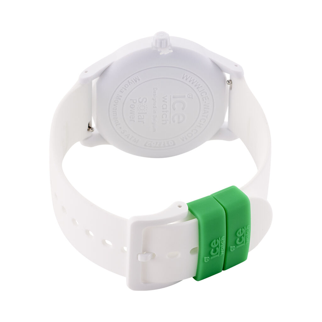 Montre Ice Watch Solar Power Blanc