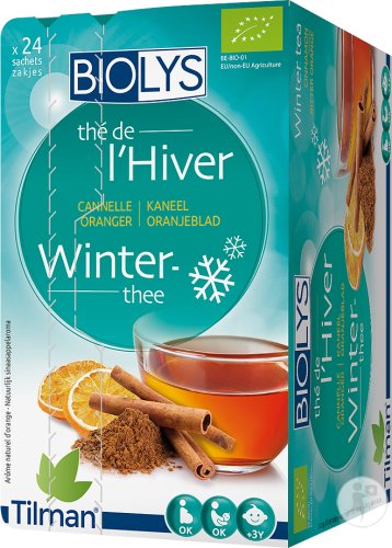 Biolys Thé De L'Hiver Cannelle-Oranger 24 Sachets