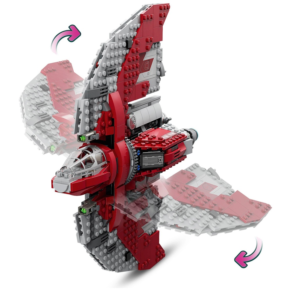 LEGO Star Wars 75362 Ahsoka Tanos T-6 Jedi Shuttle Set