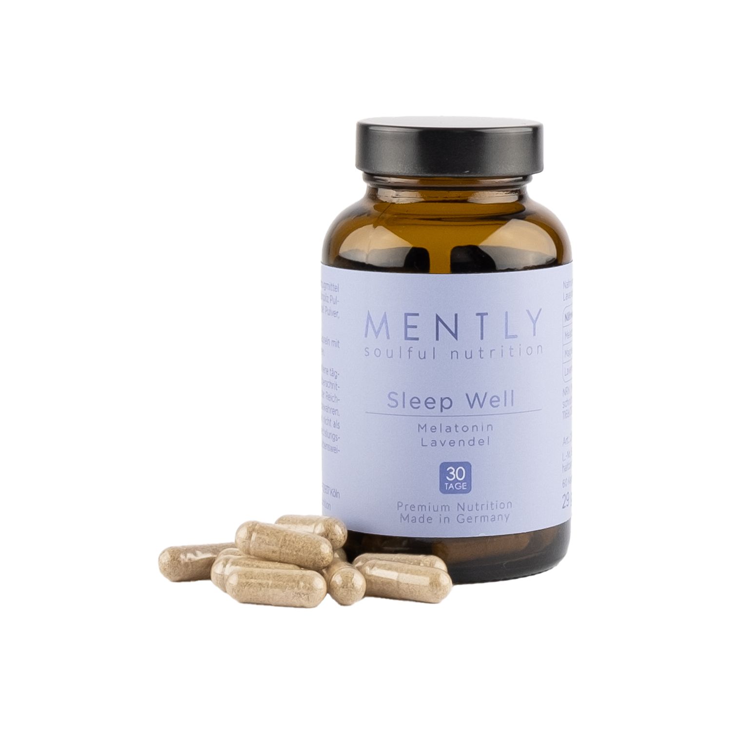 MENTLY Sleep Well mit Melatonin & Lavendel