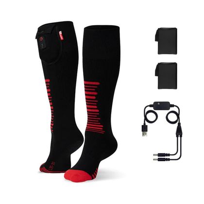 Chaussettes chauffantes G-HEAT OUTDOOR - Noir / Rouge