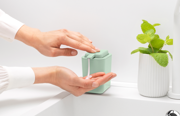 SinkSide Zeepdispenser - Jade Green