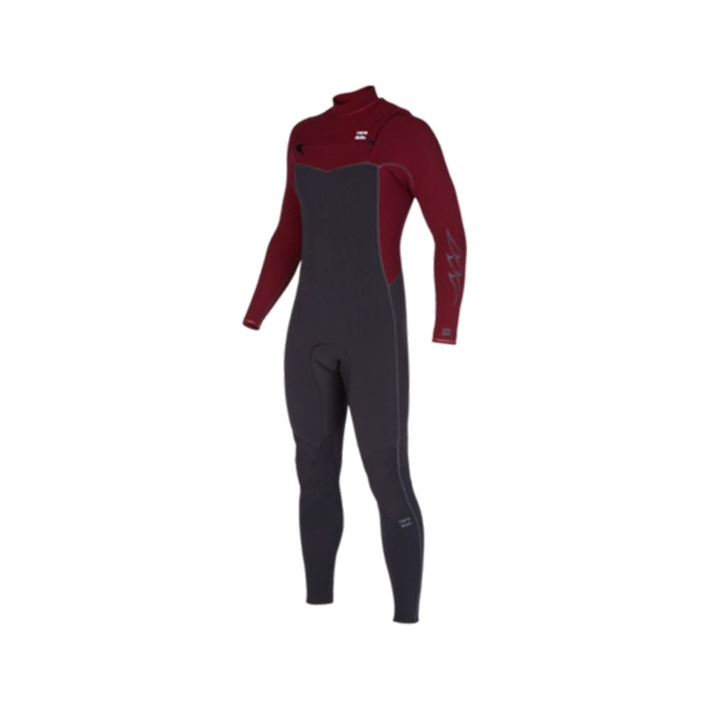 Billabong REVOLUTION CHEST ZIP - Combinaison intégrale 4/3mm Homme burgundy