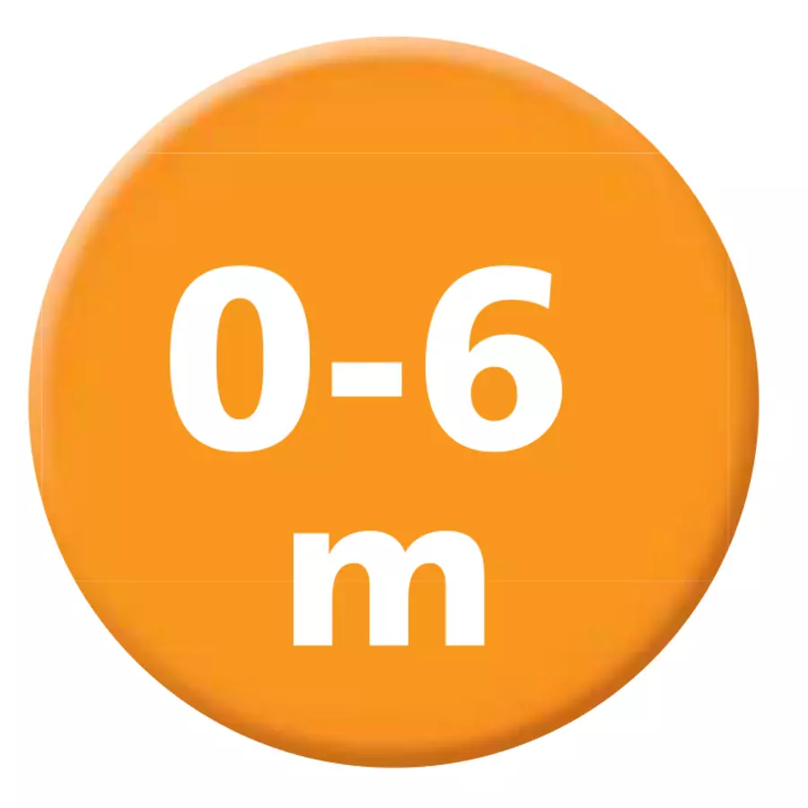 NUK Schnuller Star, Gr. 1 in rosaweiß