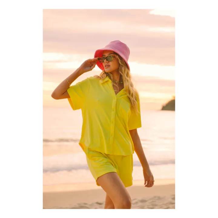 Araminta James Ensemble Chemise Terry | Jaune
