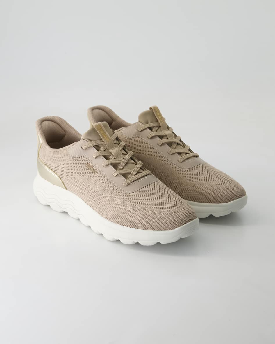 Geox Spherica Plus Sneaker in Beige