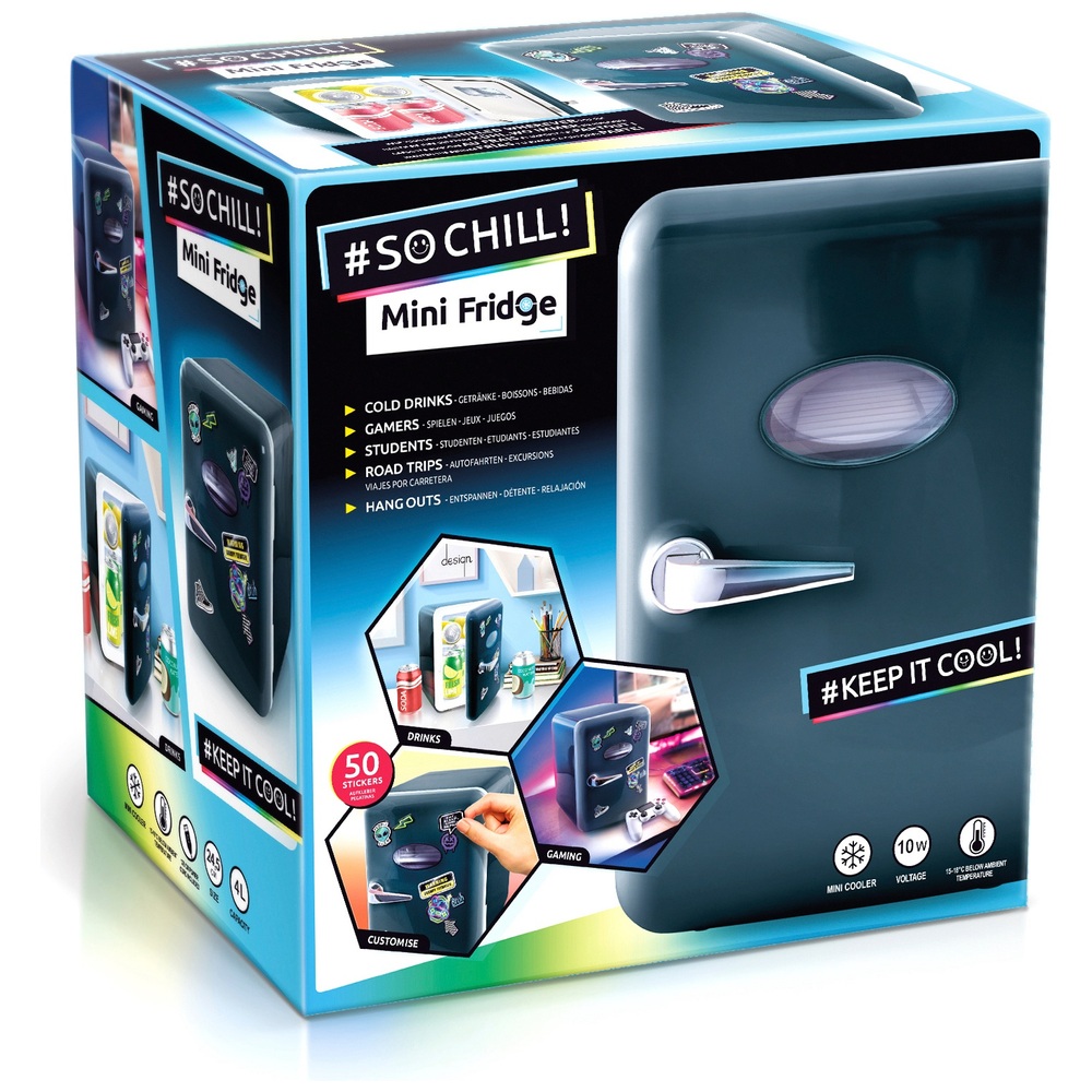 So Chill 4-Liter-Minikühlschrank