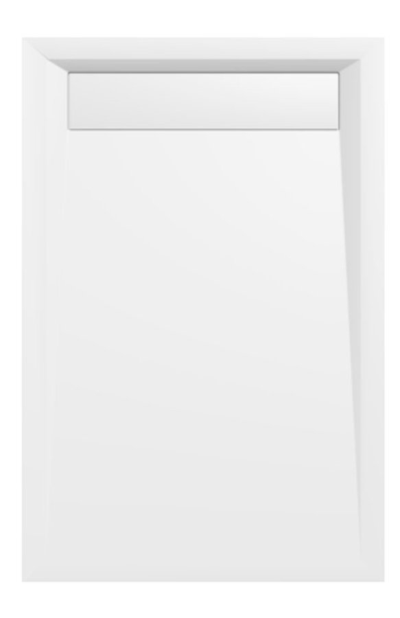 Polysan Varesa rechthoekige douchebak 120x80cm wit