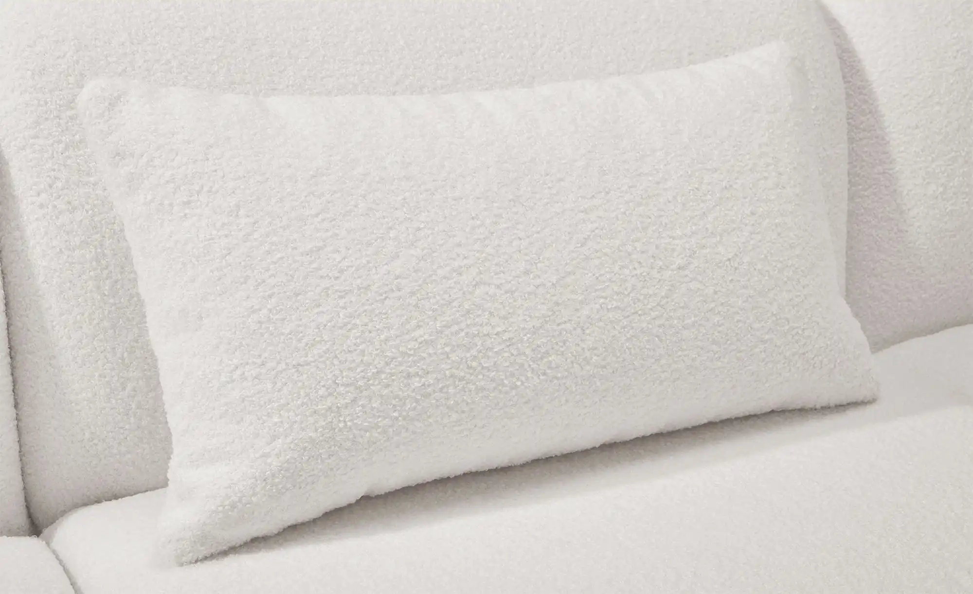 switch Ecksofa in Bouclé Candelo