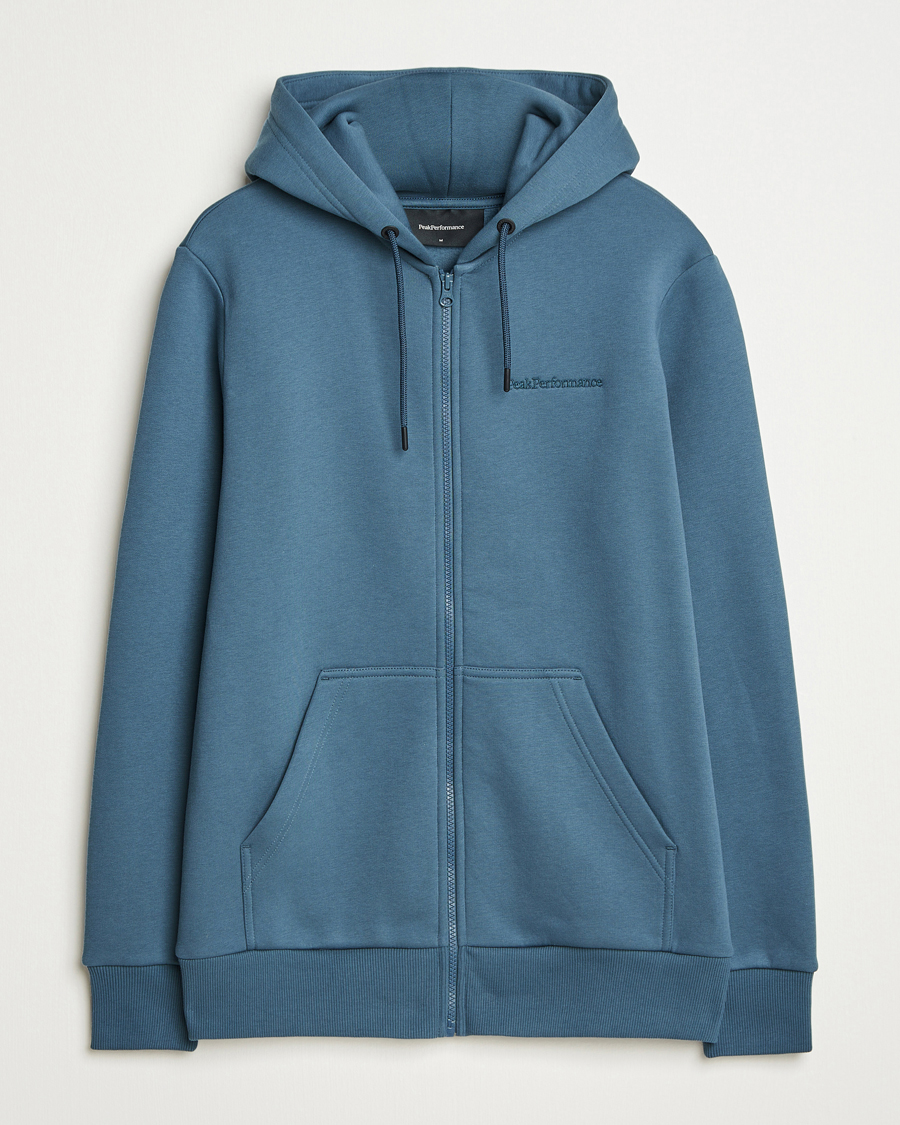 Peak Performance Original Full Zip Hoodie Mountain Lake
