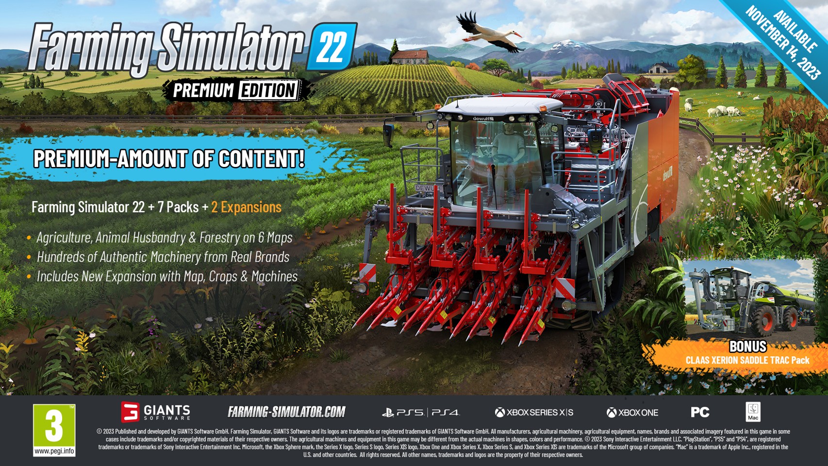 Farming Simulator 22 Premium Edition- PlayStation 5
