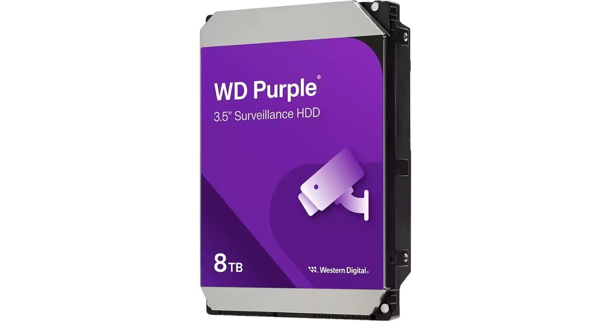 WDPurple 8TB  harde schijf  (SATA 600)