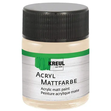 KREUL Acryl Mattfarbe Champagner 50 ml