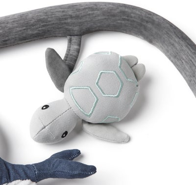 Ergobaby Evolve Lekebue Ocean Wonders, Charcoal Grey