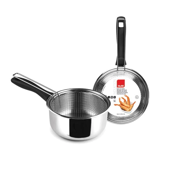 Casserole induction 18 cm avec panier Ibili