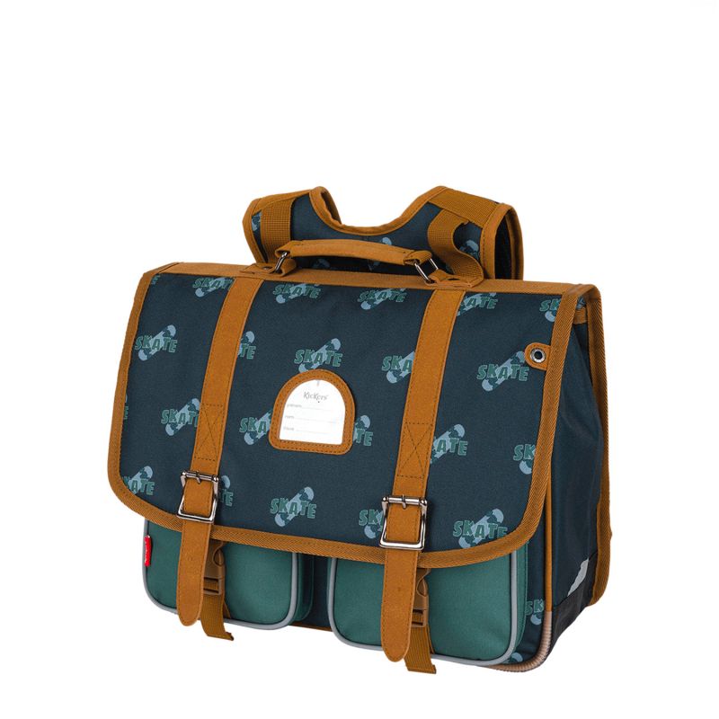 Cartable Kickers Boy Print 38cm Marine Vert