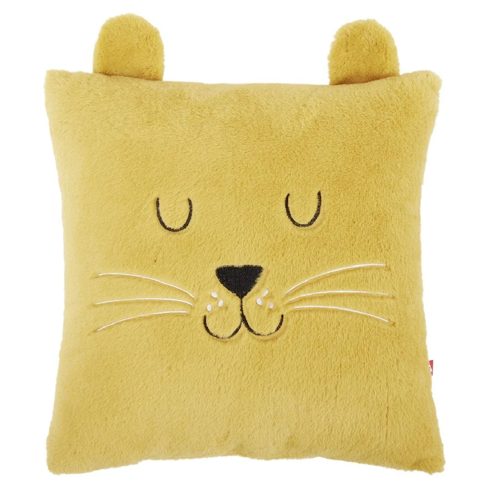 Coussin polyester motif animal 40x40cm