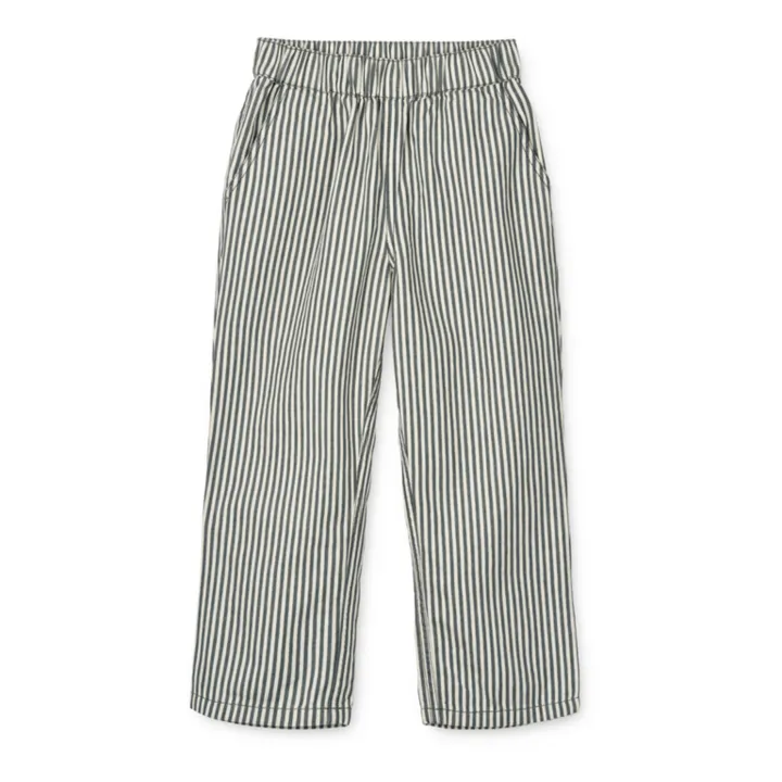 Liewood Pantalon Harald Rayé | Bleu gris