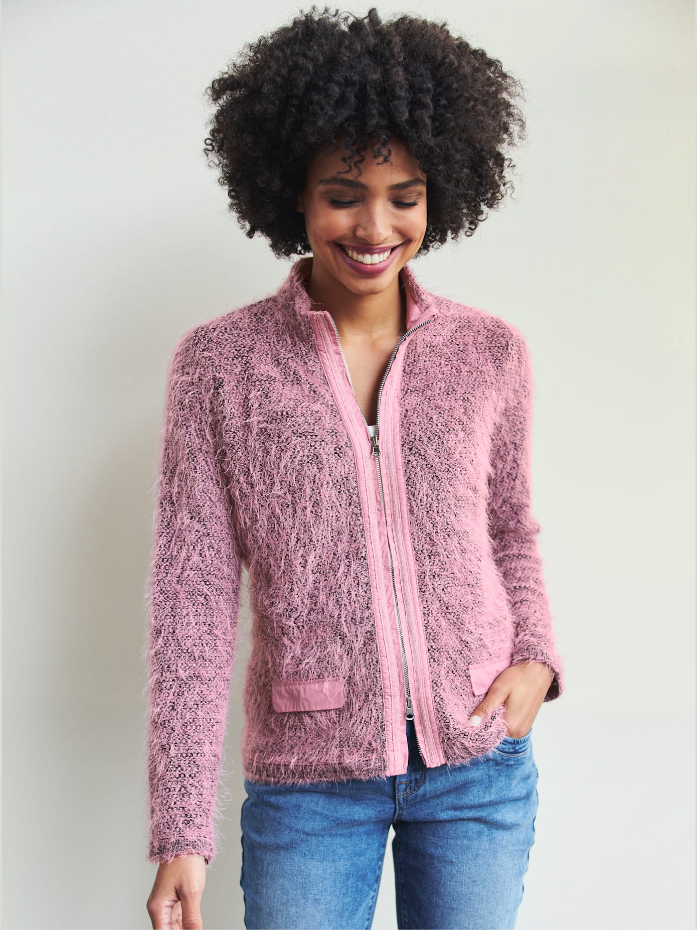 Veste en tricot qualité ultra-douce