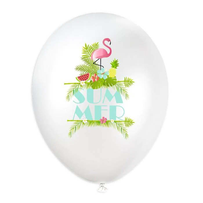 6 ballons gonflables - Summer - Ø 28 cm Scrapcooking