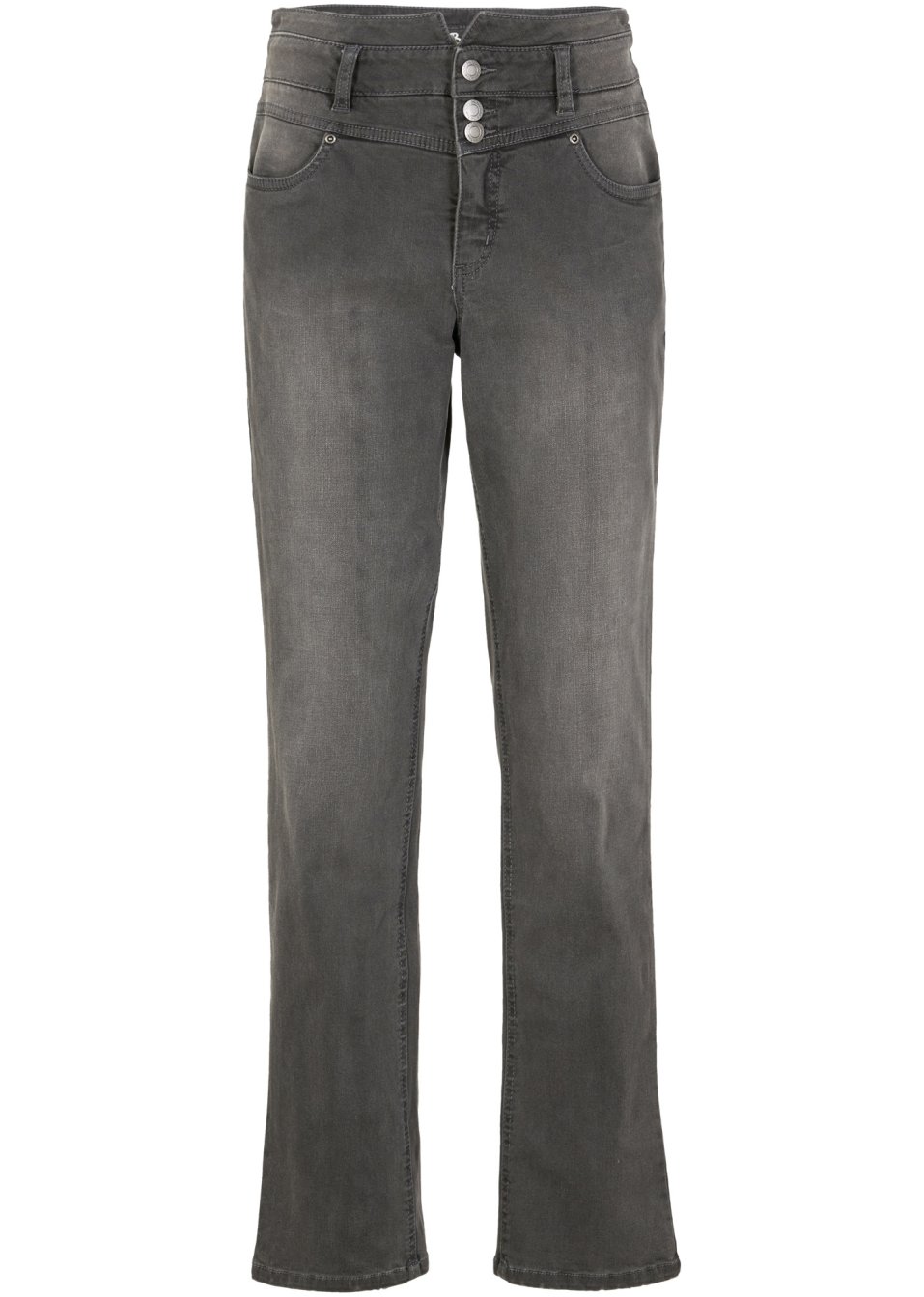 Jean super stretch sculptant Wide Fit, taille haute
