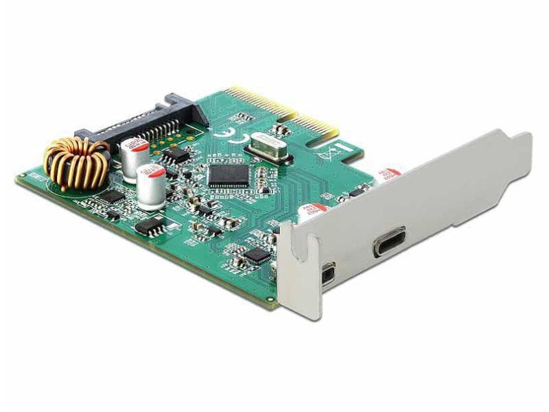 Delock PCI-Express-Karte 90397 USB 3.1 Gen2 - 2x Type-C PCIe-Schnittstellenkarte