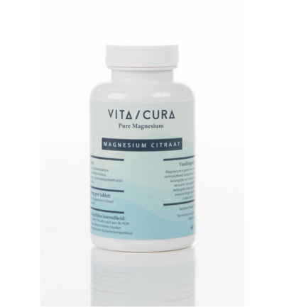 Vita Cura Magnesium Citraat 200 mg (120 tabletten)