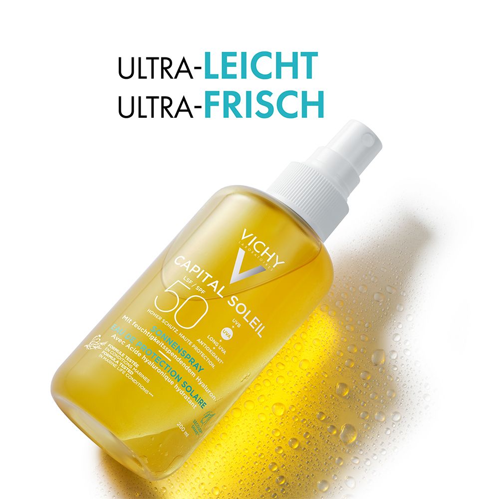 Vichy CAPITAL SOLEIL Sonnenspray mit Hyaluron LSF 50