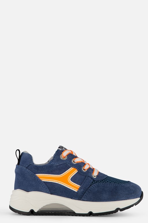Develab Sneakers blauw Leer