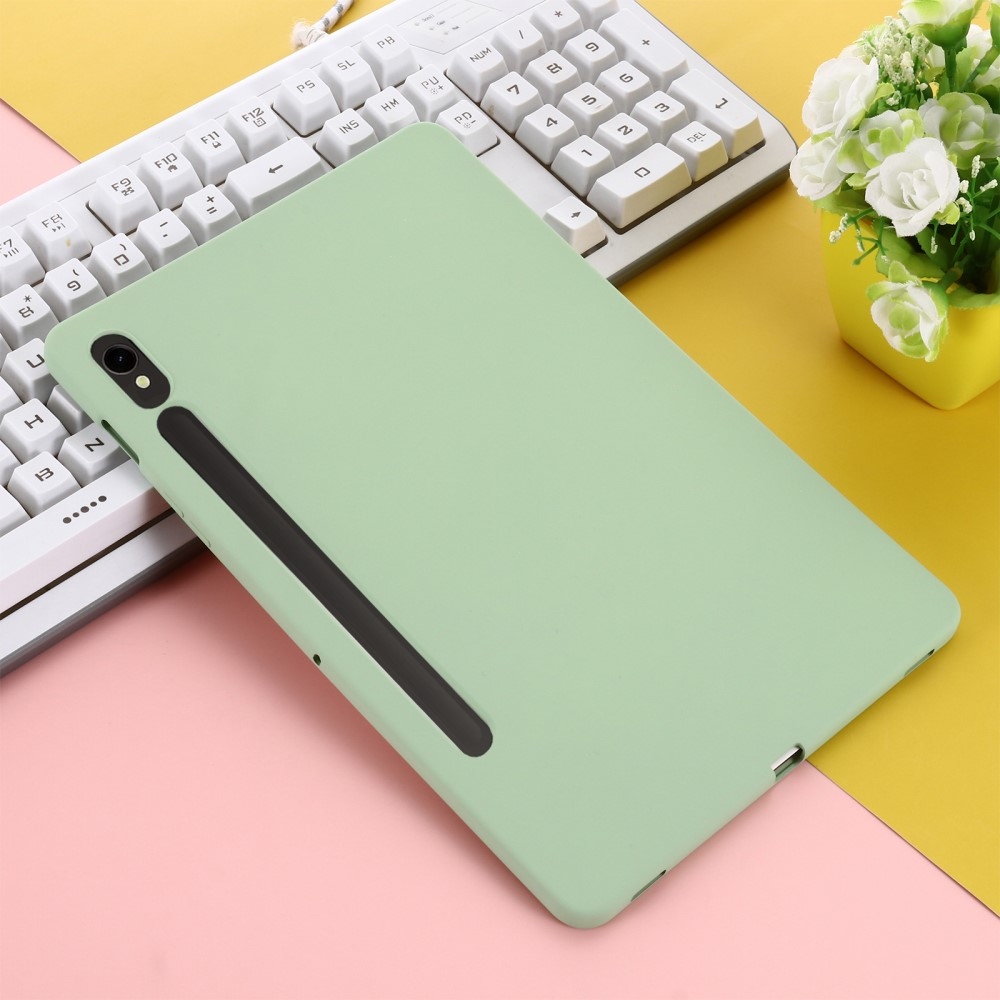 Samsung Galaxy Tab S10 FE / Tab S9 FE Silikon Case Hülle - Türkis