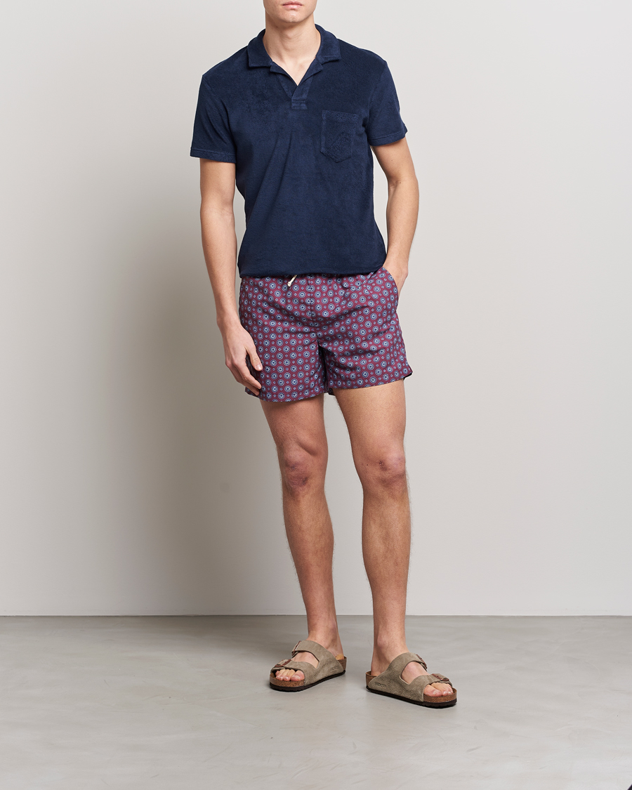 Ripa Ripa Printed Swimshorts Wine