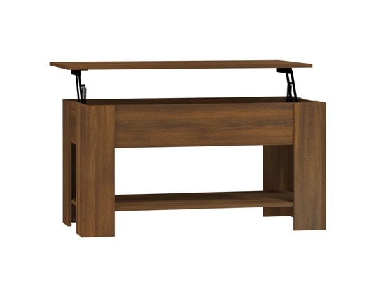 VIDAXL - Table basse chêne marron 101x49x52 cm bois d'ingénierie