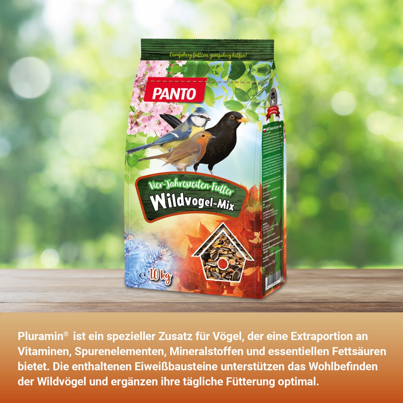 Panto ® VIER-JAHRESZEITEN-FUTTER 1 kg