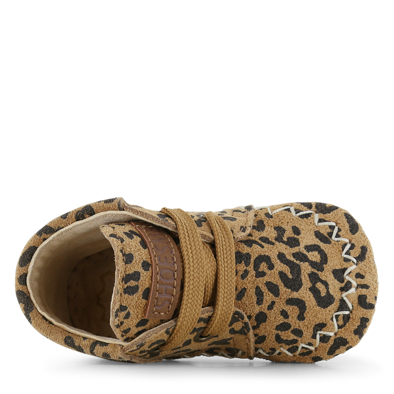 Shoesme cognac BABY-PROOF® schoentje met franjes Suède | Sale