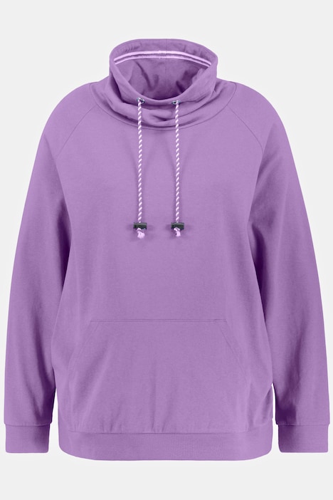 Bellieva-Sweatshirt, elastische Seitennähte, Langarm
