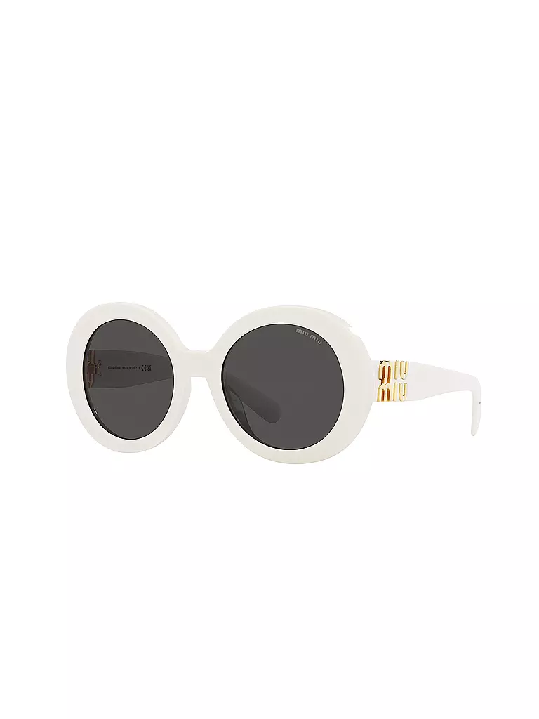 MIU MIU Sonnenbrille 0MU11YS/55 weiss