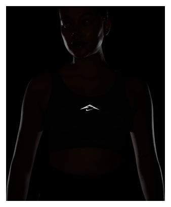 Brassière Nike Trail Swoosh On-The-Run Noir